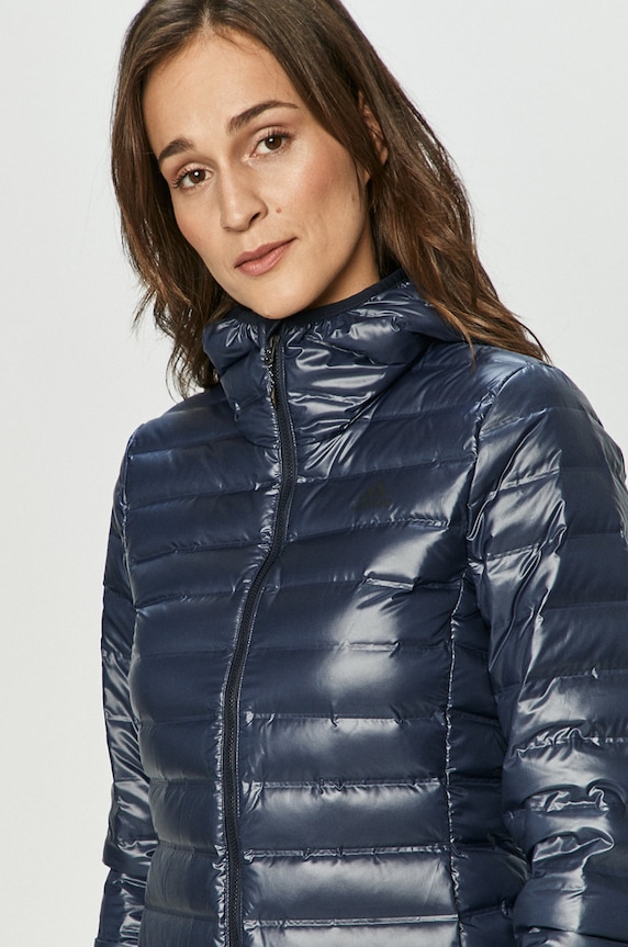 adidas Performance - Pernata jakna mornarsko plava DX0779