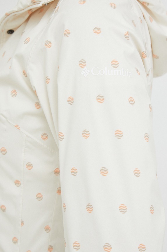 Columbia kurtka przeciwdeszczowa Splash A Little II Jacket 1771064 beżowy
