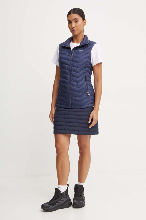 Αμάνικο μπουφάν Columbia 1757411 σκούρο μπλε AW23