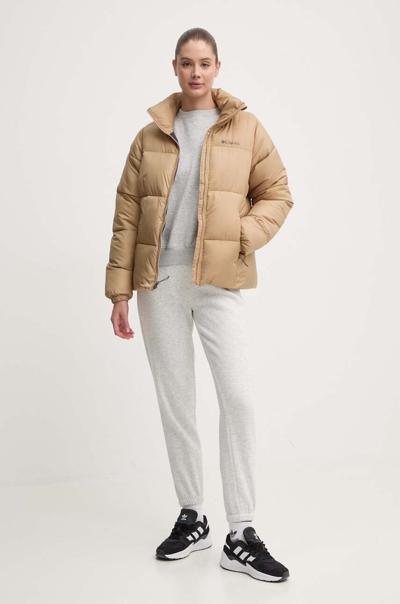 Bunda Columbia Puffect Jacket 1864781 béžová AW23