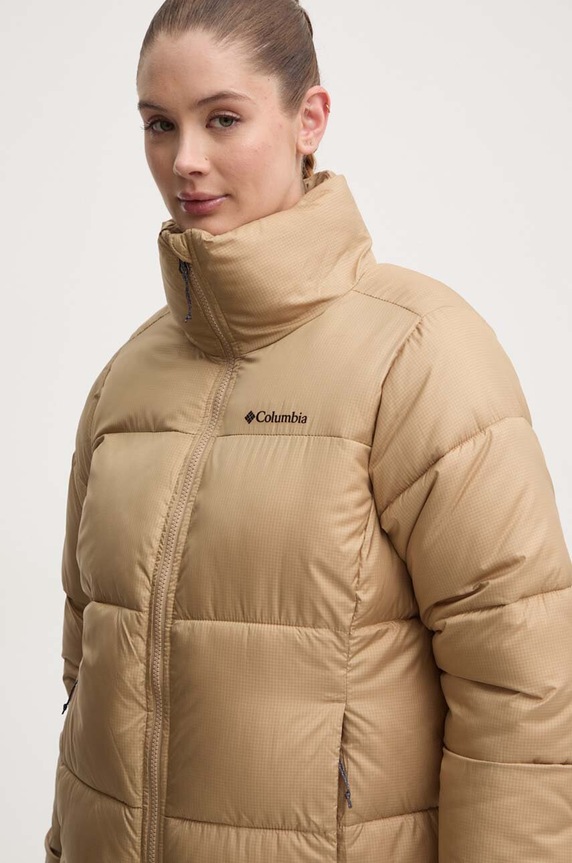 Bunda Columbia Puffect Jacket béžová 1864781