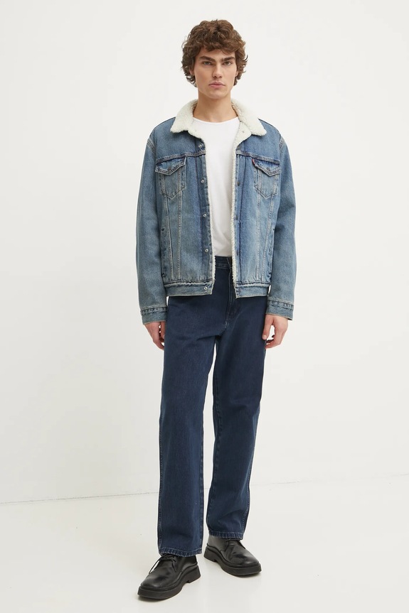 Levi's - Kurtka jeansowa 16365.0128 niebieski AW20