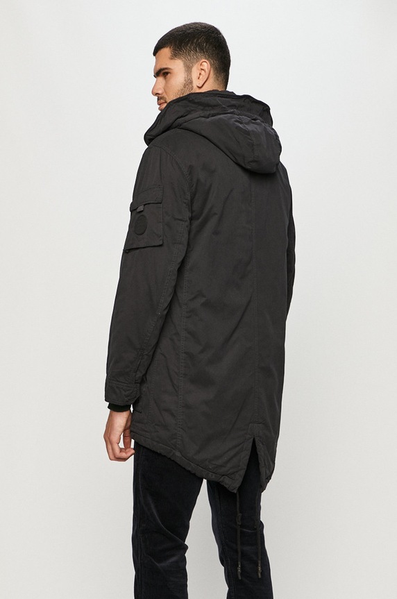 Odzież Pepe Jeans - Parka Byron PM402295 czarny