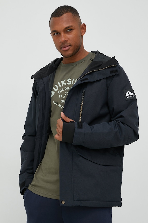 Bunda Quiksilver s podšívkou námořnická modř EQYTJ03266
