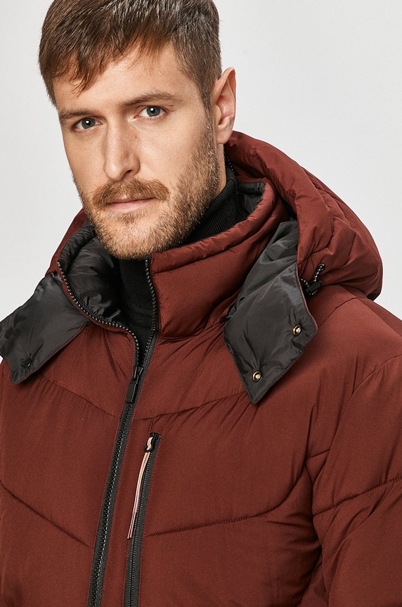 Scotch & Soda - Geaca 158288 burgundia