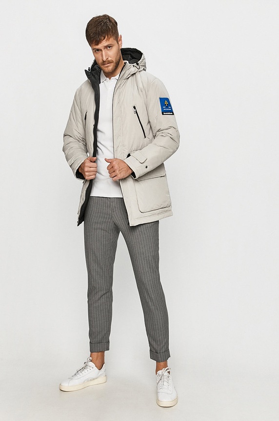 Scotch & Soda - Oboustranná bunda 158294 šedá AW20
