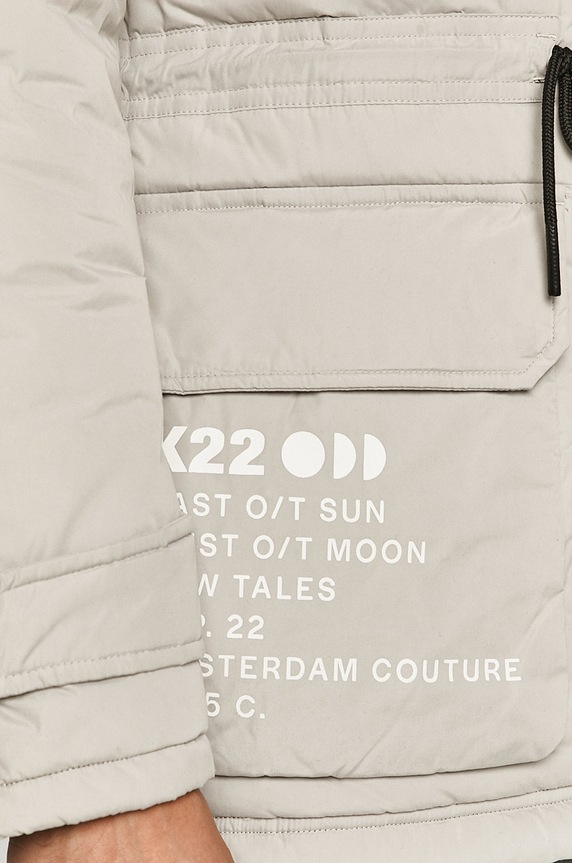 Scotch & Soda - Oboustranná bunda 158294 šedá