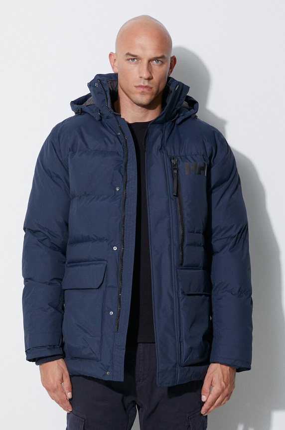 Bunda Helly Hansen TROMSOE JACKET zateplené námořnická modř 53074