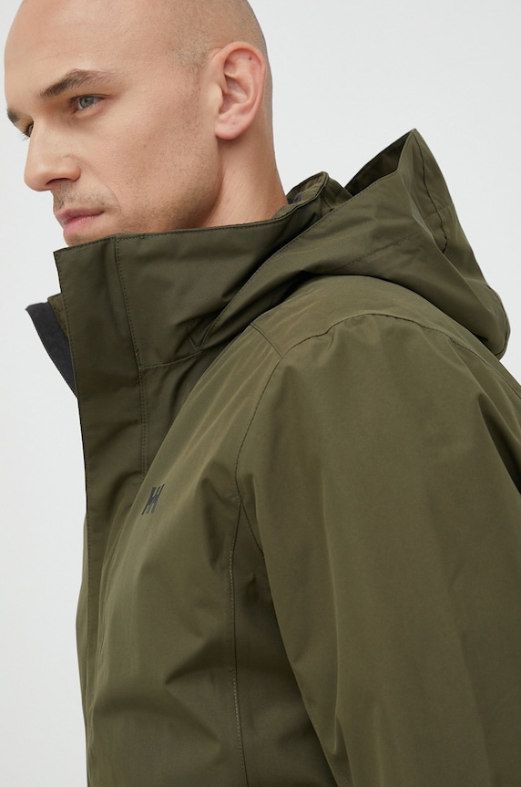 Jakna Helly Hansen DUBLINER INSULATED JACKET zelena 53117