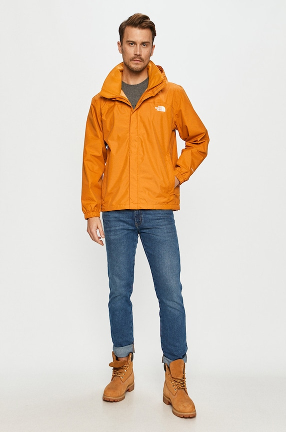 The North Face - Kurtka NF00AR9THBX1 żółty AW20