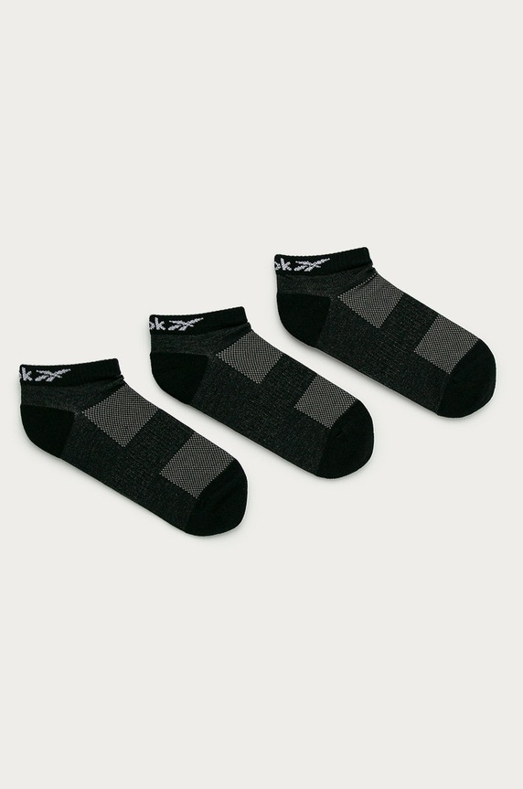 Reebok - Stopki (3-pack) GH0408.D skarpetki krótkie czarny GH0408.D