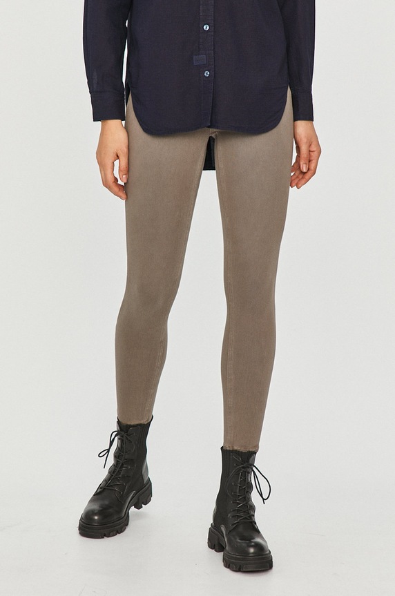 Spanx - Legginsy z elastanem szary 20018R