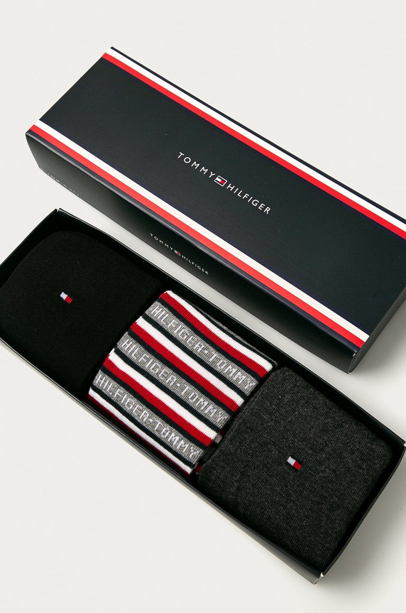 Tommy Hilfiger - Κάλτσες (3-pack) 100000844 μαύρο AA00