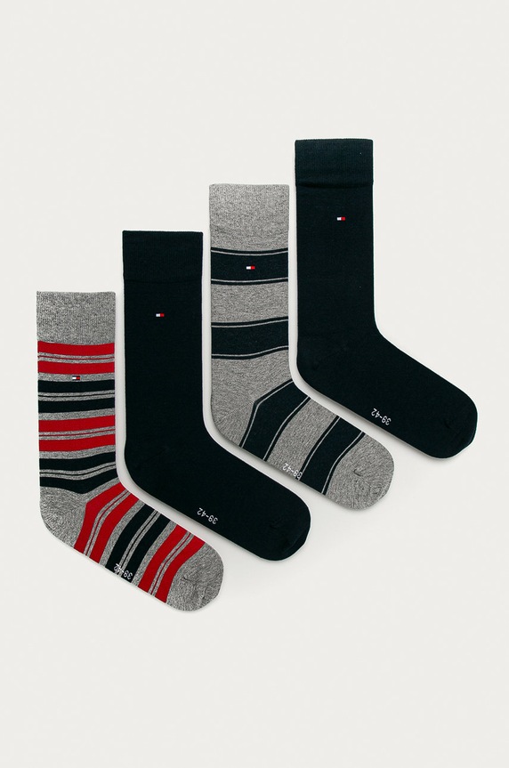 Tommy Hilfiger - Skarpetki (4-pack) 100000845 skarpetki długie multicolor 100000845