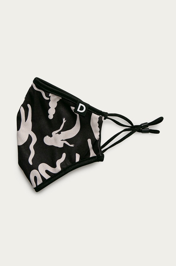 Desigual - Maseczka ochronna 20WAOA14 czarny 20WAOA14