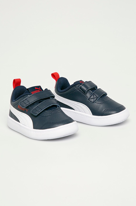 Puma - Detské topánky Courtflex v2 V Inf 371544 371544 tmavomodrá SS21