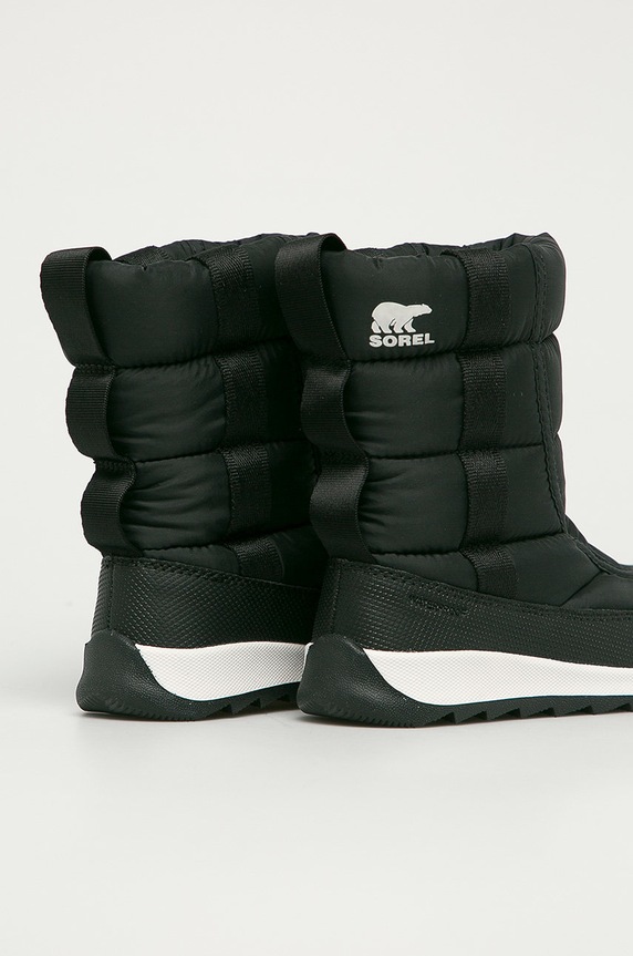 Chłopiec Sorel - Śniegowce dziecięce Youth Whitney II Puffy Mid 1916581 czarny