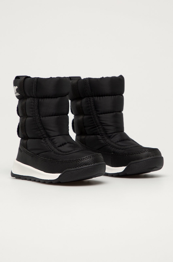 Sorel - Śniegowce dziecięce Childrens Whitney 1916582 czarny AW23