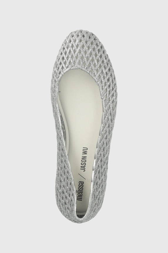 Melissa - Baleríny Tao + Jason Wu strieborná M32828