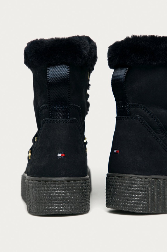 Obuwie Tommy Hilfiger - Śniegowce FW0FW05285DW5 granatowy