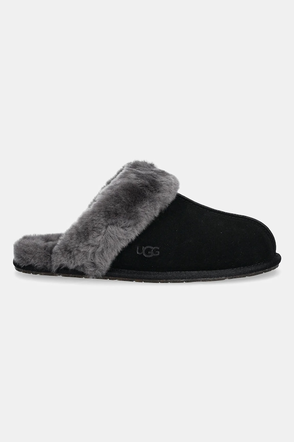 UGG - Velúr papucs Scuffette II 1106872.BCGR fekete AW25