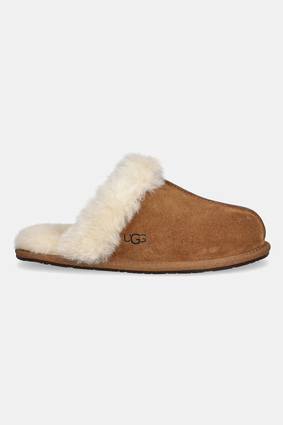 UGG Kapcie zamszowe Scuffette II 1106872.CHE brązowy AW20