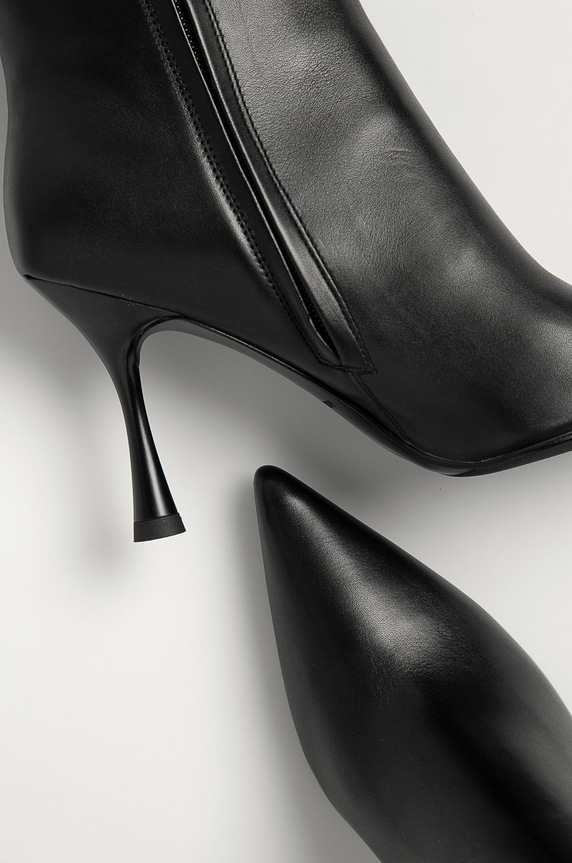 Încălțăminte Miss Sixty - Ghete de piele 603QJ8570000 negru
