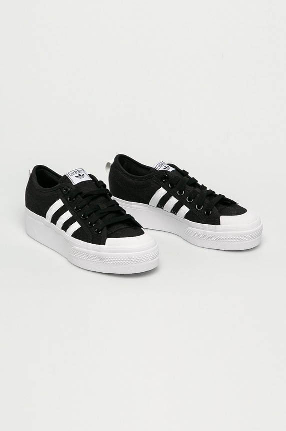 adidas Originals Nizza Platform FV5321 czarny AW22
