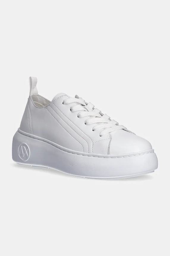 Armani Exchange - Pantofi piele alb XDX043.XCC64