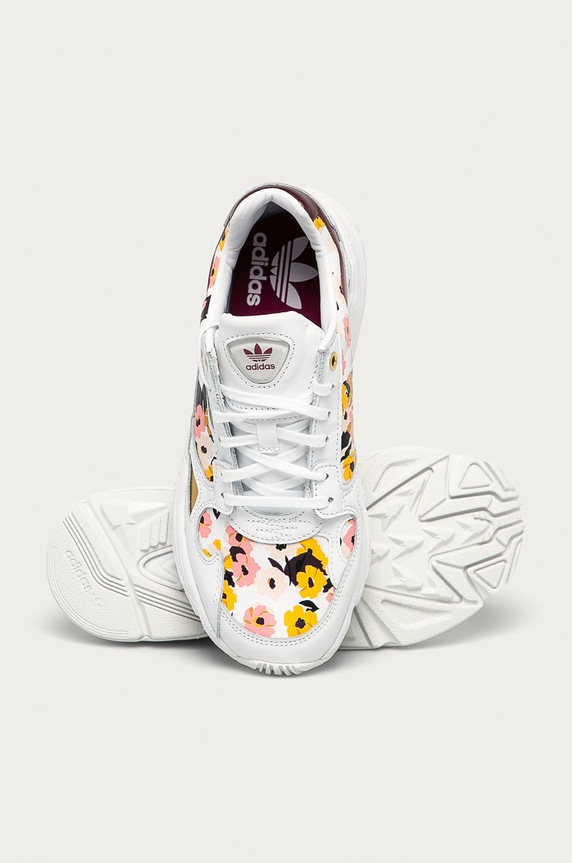 adidas Originals - Kožené boty Falcon FW2520 bílá FW2520