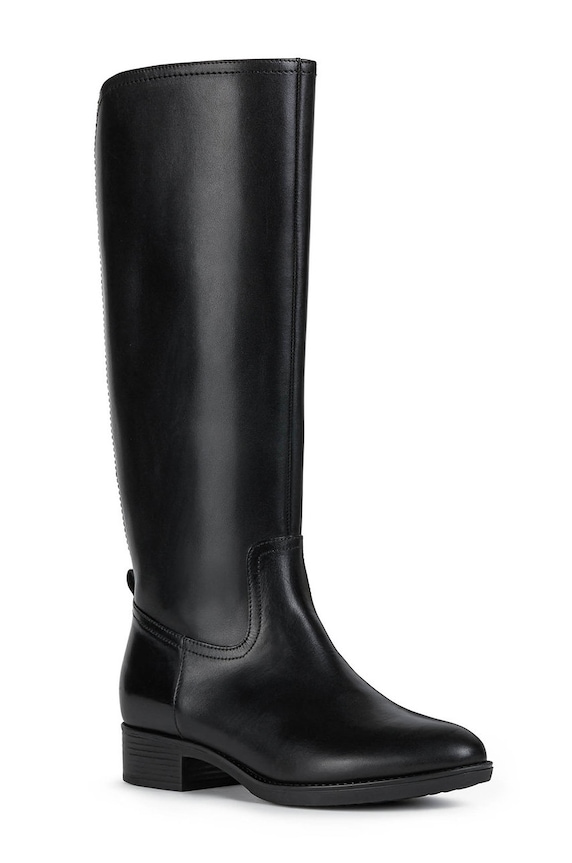 Geox - Bőr csizma D04G1A.00043.FELICITY fekete AW20