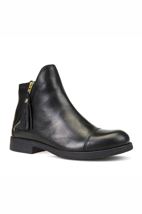 Geox - Botki skórzane JR AGATA J5449C.00043.AGATA czarny AW20