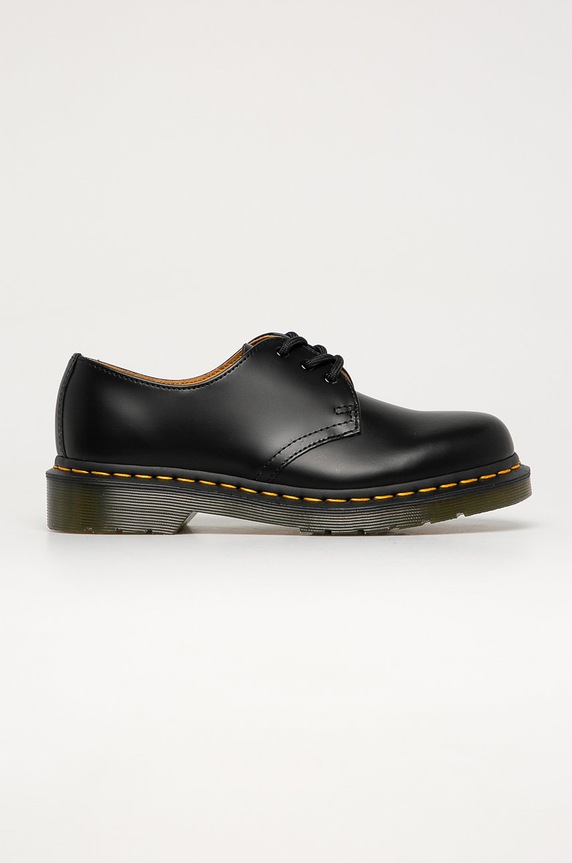 Δερμάτινα κλειστά παπούτσια Dr. Martens 1461 λείο δέρμα μαύρο DM11838002