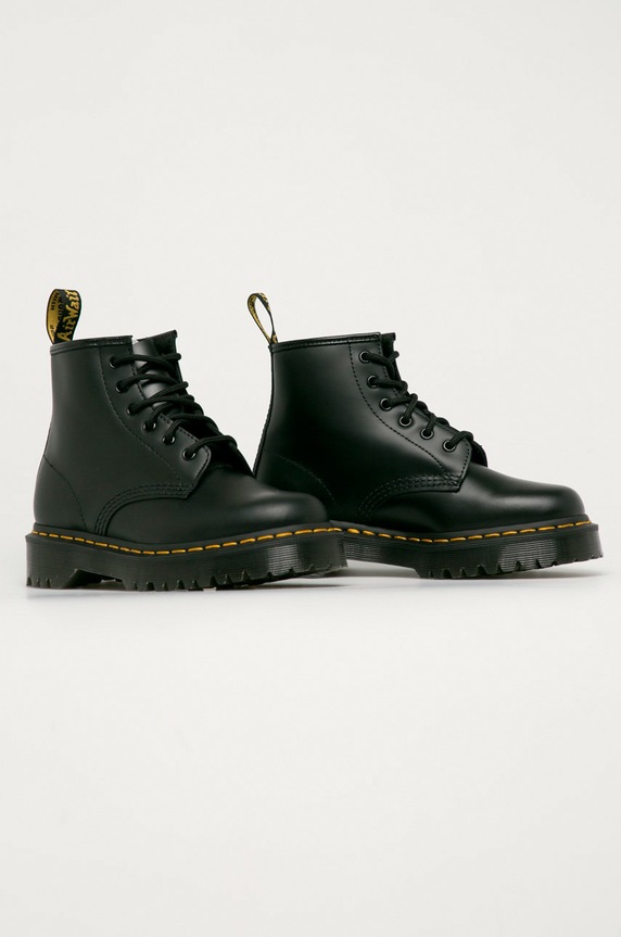 Dr. Martens - Workery skórzane 101 DM26203001 czarny AW20