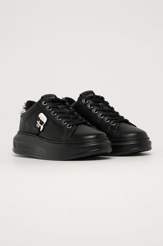 Karl Lagerfeld - Buty skórzane KAPRI KL62529.00X czarny AW20