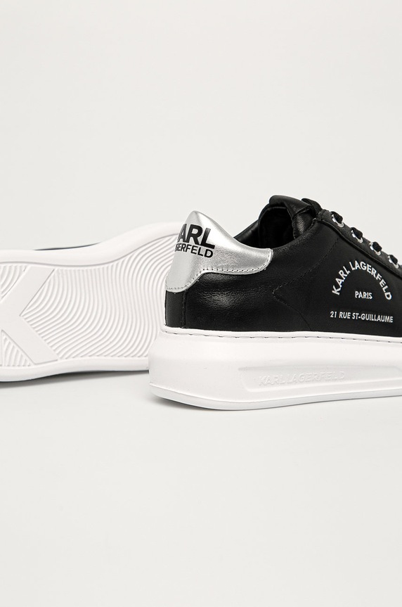 Obuwie Karl Lagerfeld - Buty skórzane KAPRI KL62538.00S czarny
