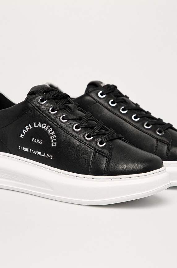 Karl Lagerfeld - Buty skórzane KAPRI czarny KL62538.00S