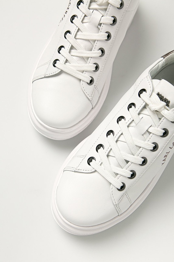 Karl Lagerfeld - Δερμάτινα παπούτσιαKAPRI KL62538.01S λευκό