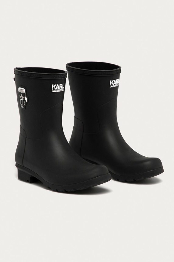 Karl Lagerfeld - Cizme KL47072.V00 negru AW20