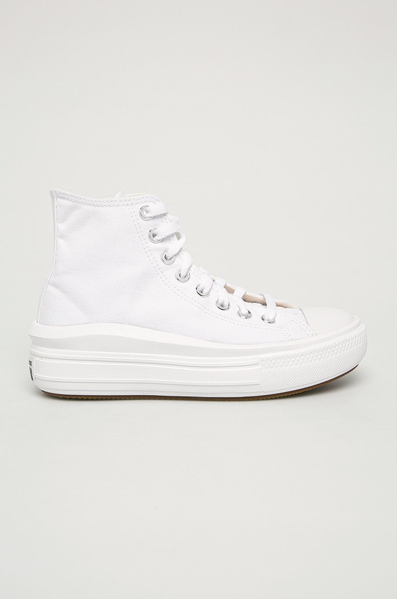 Converse - Tenisky platforma biela 568498C