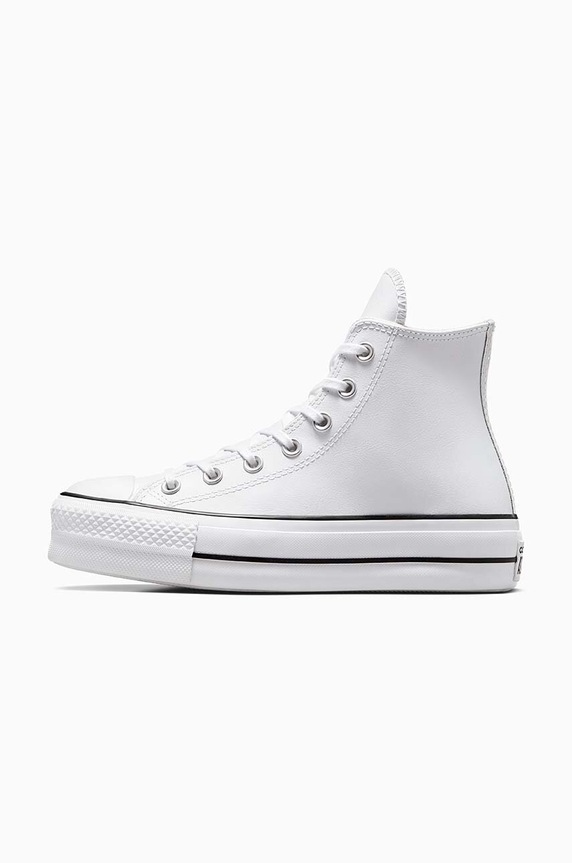 Kožne tenisice Converse Chuck Taylor All Star Lift 561676C bijela