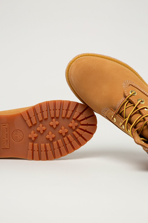 Timberland bocanci din piele întoarsă Premium 6 Premium 6 Inch Boot maro TB0103617131