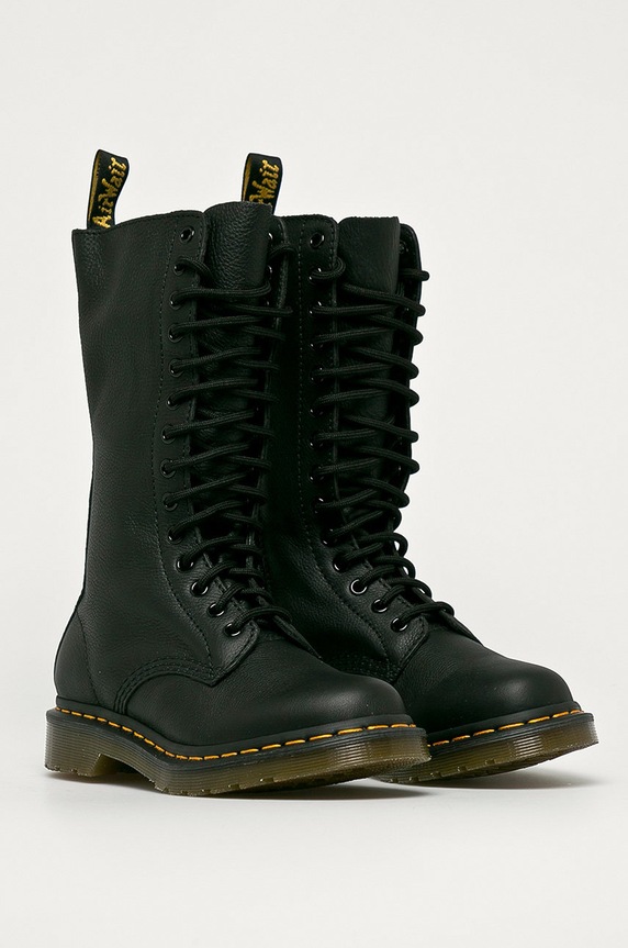 Dr. Martens - Kozaki skórzane 1B99 DM11820008 czarny AW21