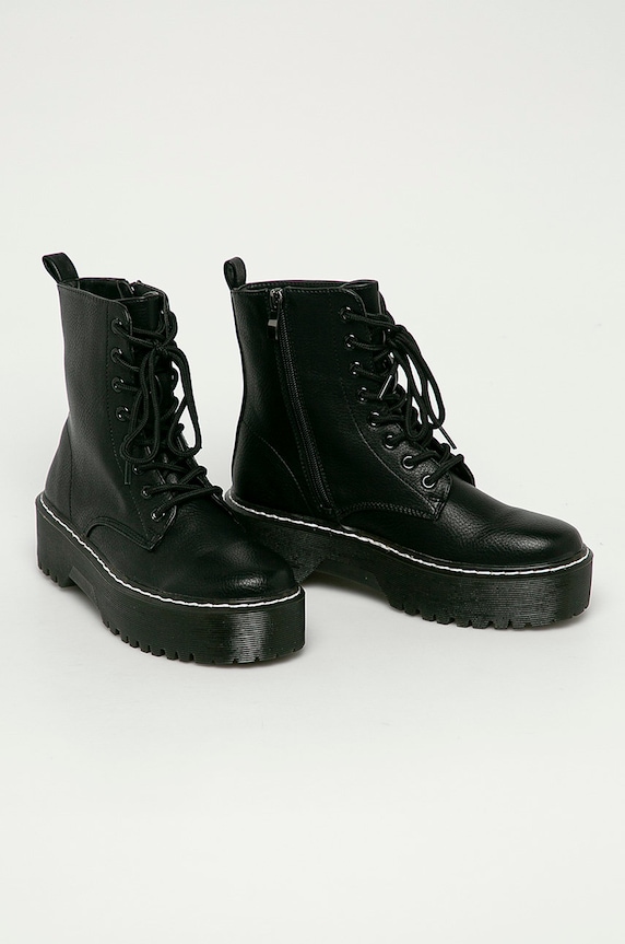 Tally Weijl - Workery ABTMARTA1 czarny AW20