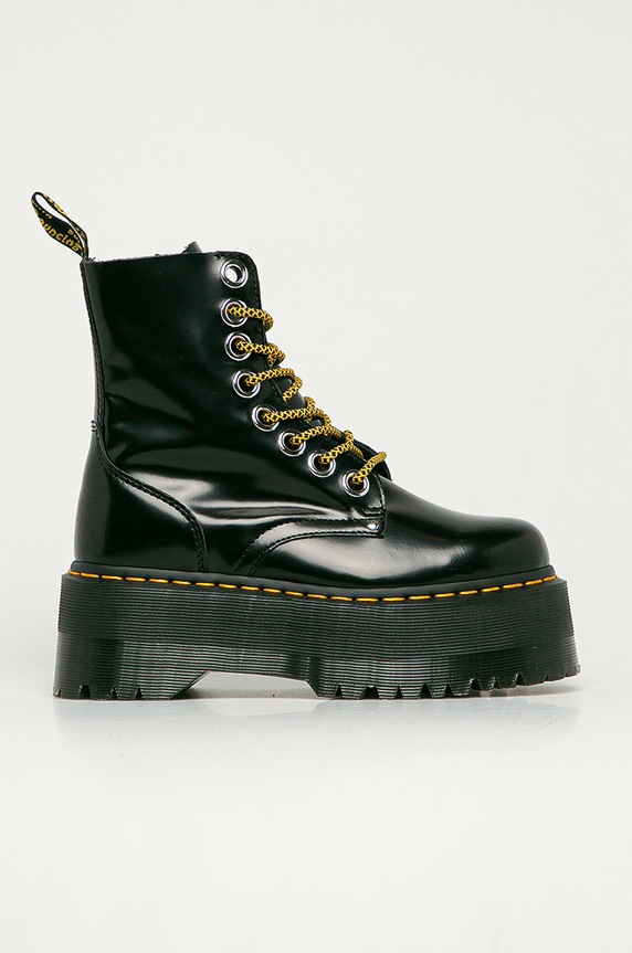Dr. Martens - Workery skórzane Jadon Max nieocieplane czarny DM25566001