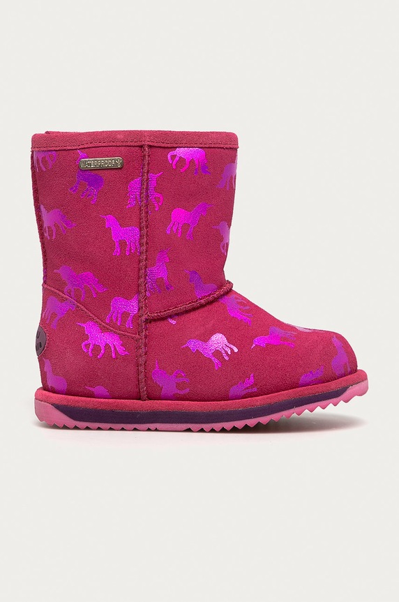 Emu Australia śniegowce dziecięce Rainbow Unicorn Brumby brak zapięcia różowy K12373.DEEP.PNK