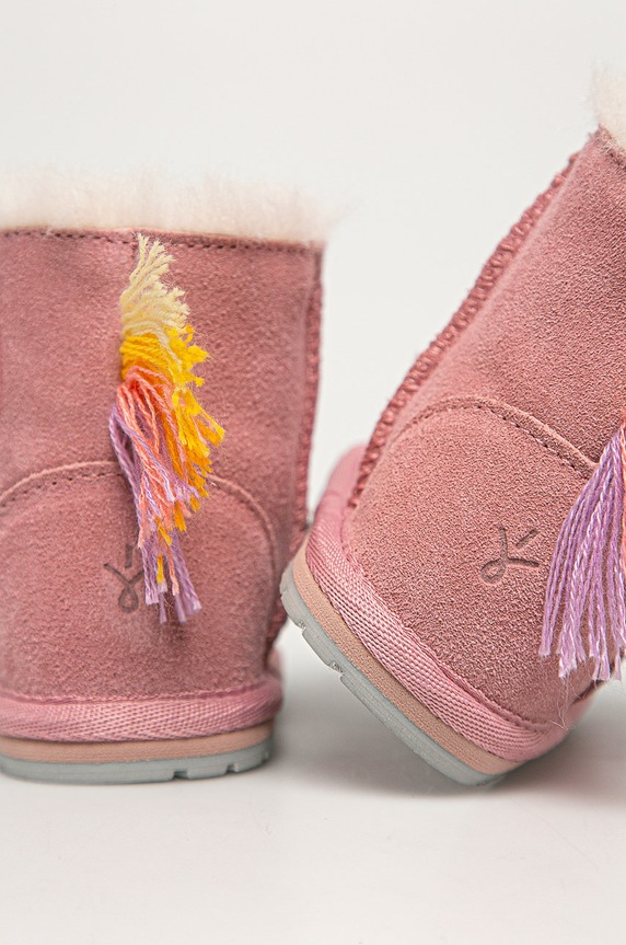 BIMBA Emu Australia stivali da neve bambini Magical Unicorn Walker B12409.PALE.PNK rosa