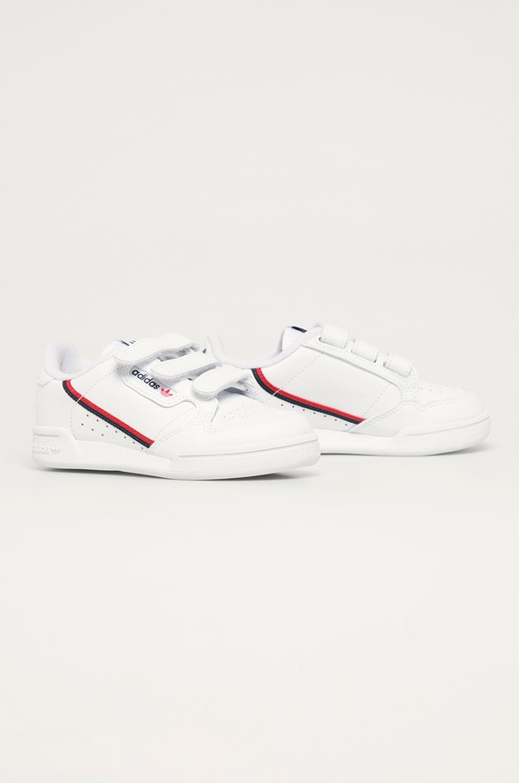 adidas Originals - Buty dziecięce Continental 80 CF C EH3222 EH3222 biały SS21