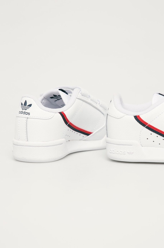 Chłopiec adidas Originals - Buty dziecięce Continental 80 CF C EH3222 EH3222 biały