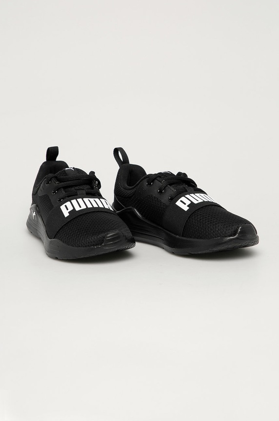 Puma - Buty dziecięce Wired Run PS 374216 374216 czarny AW20